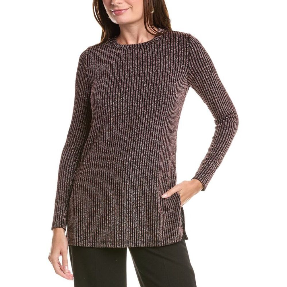Johnny Was Womens Jenna Metallic Tunic